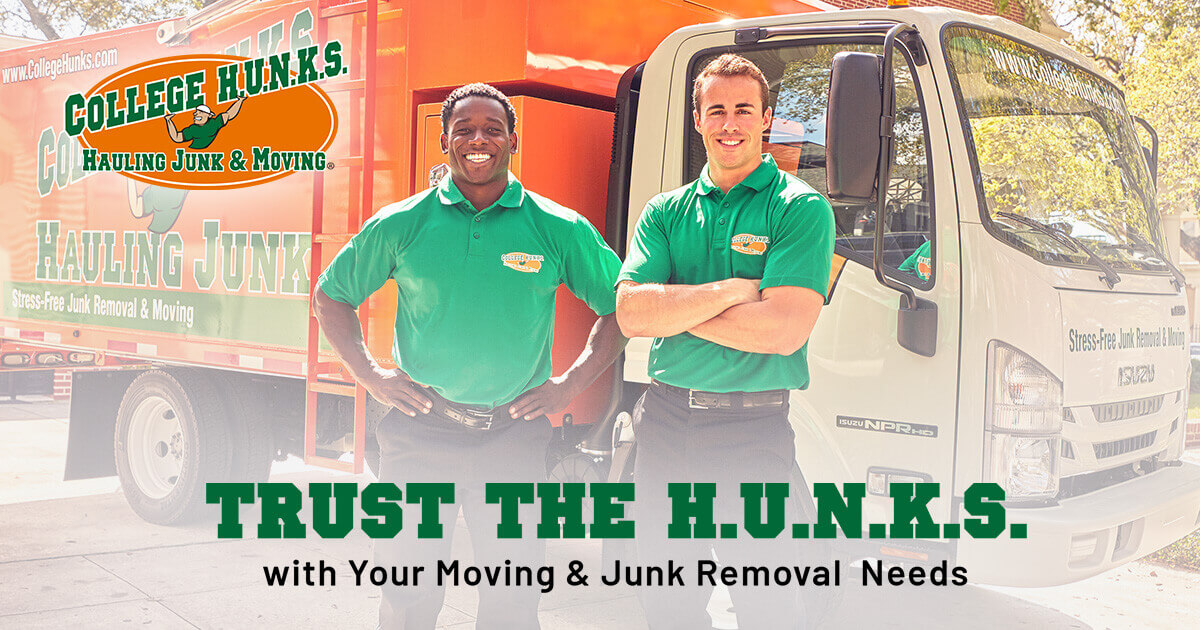 College HUNKS Moving Tampa company media